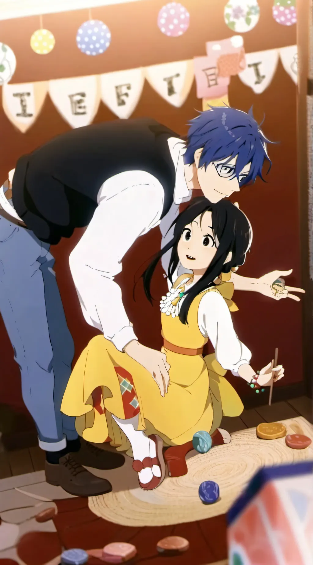 ai character: inside out background