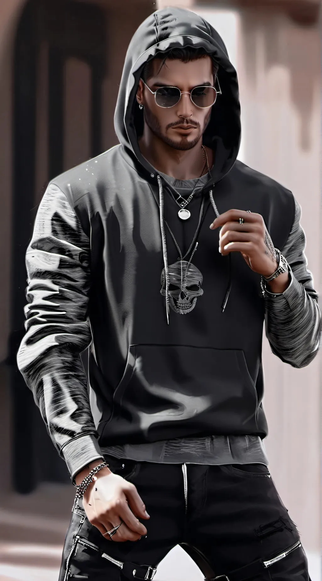 ai character: Darin  background