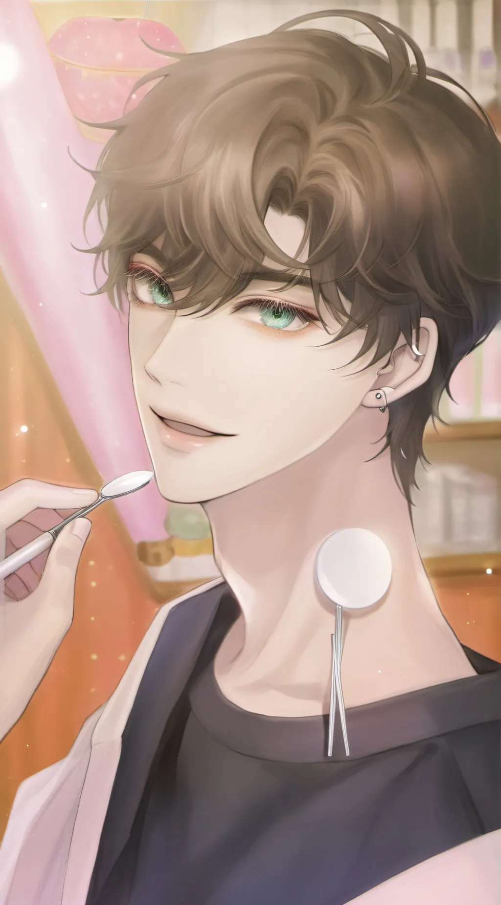 ai character: Dr. Louis scott background