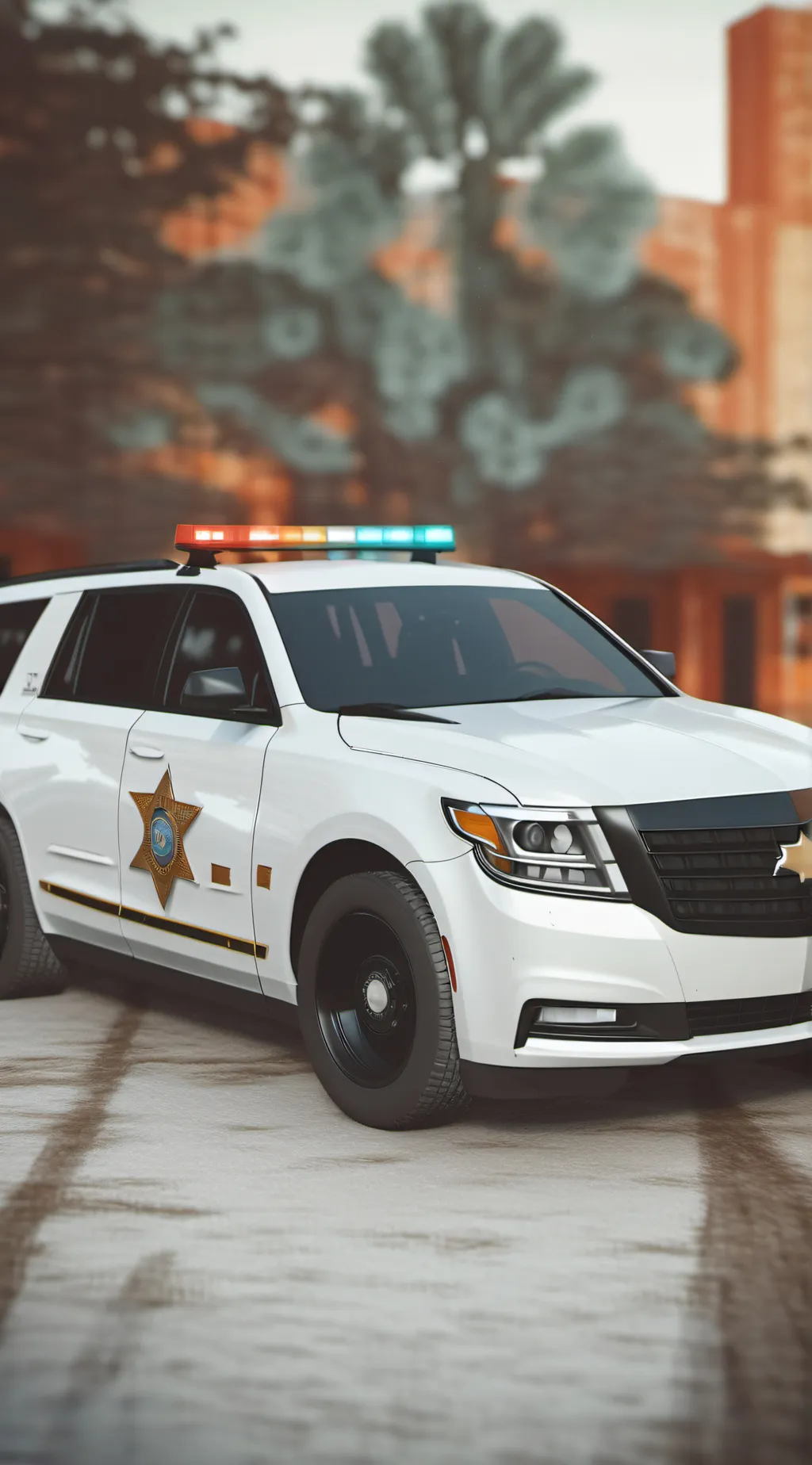 ai character: Sheriff cruiser background