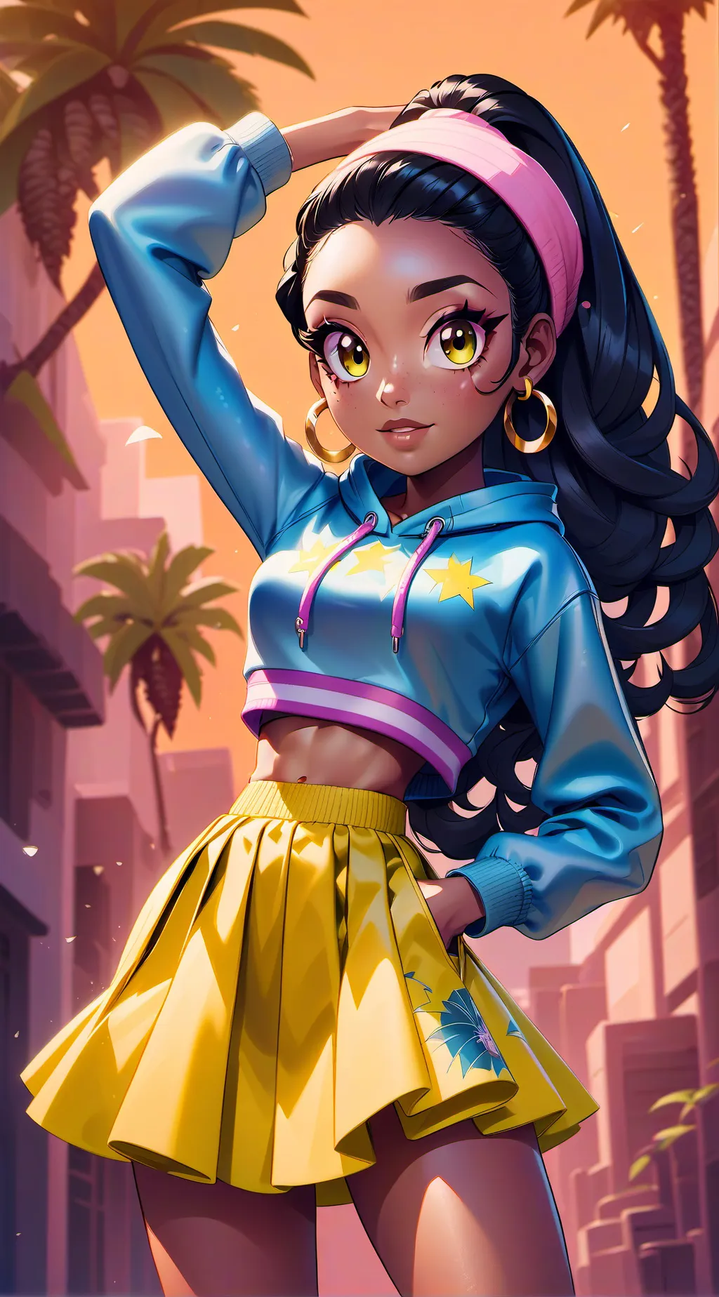 ai character: astrid background