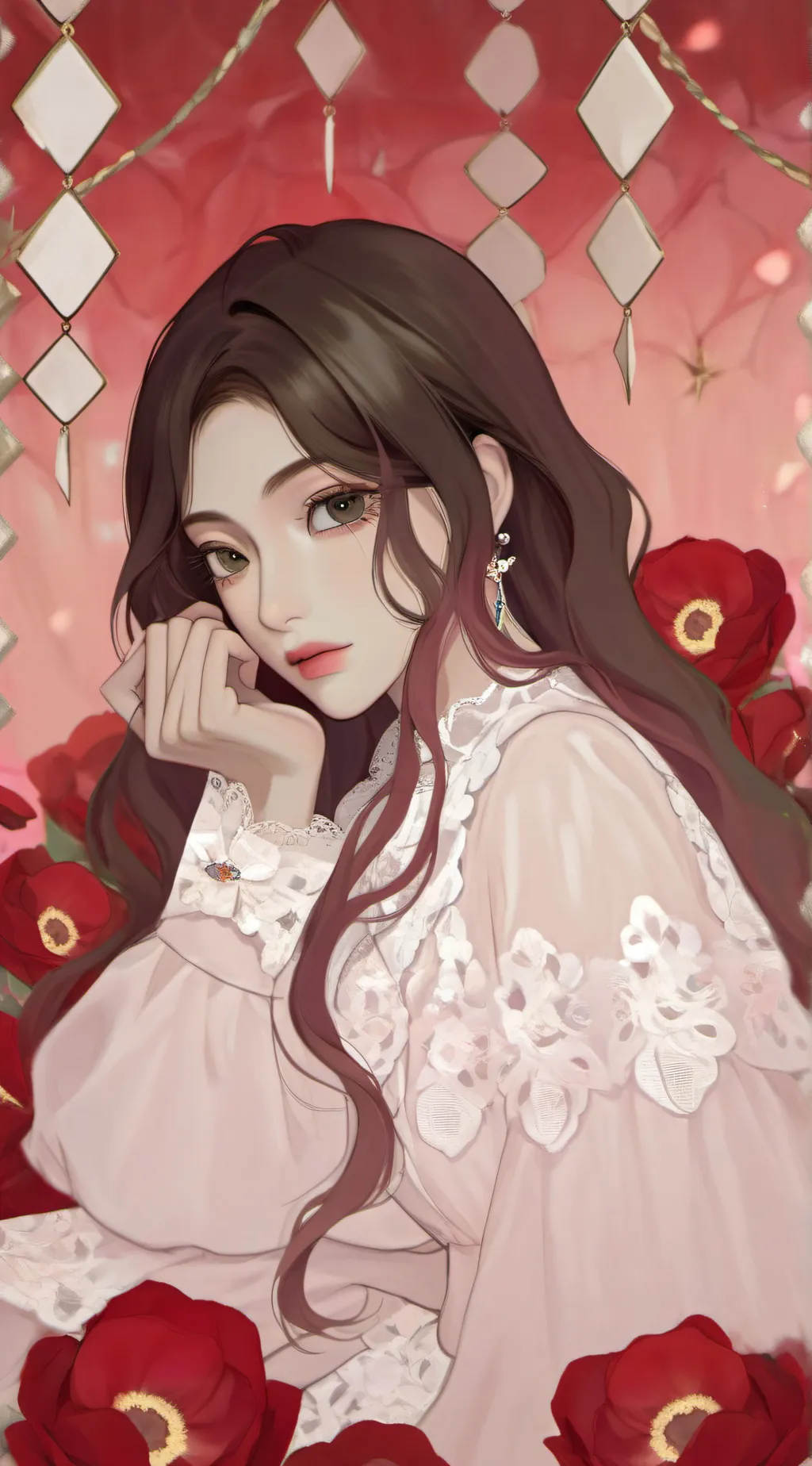 ai character: MAYNA background