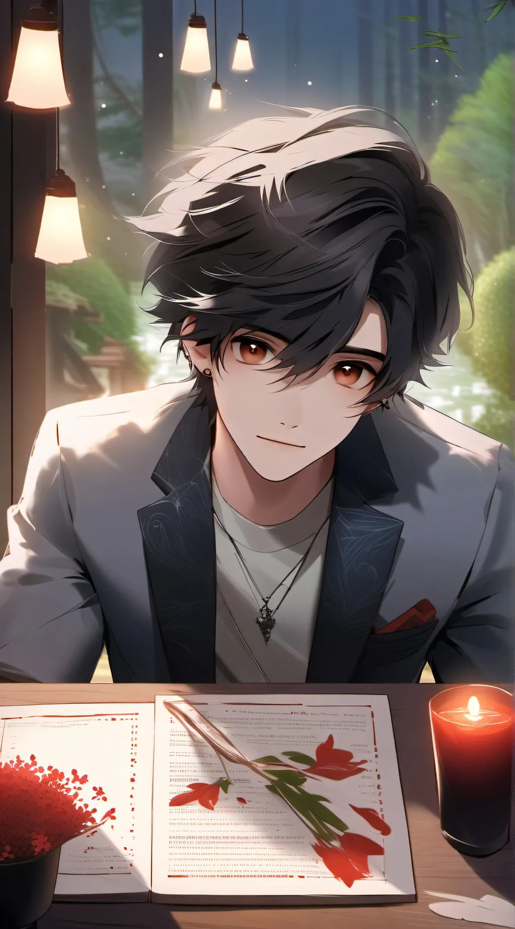 ai character: Matthew  background