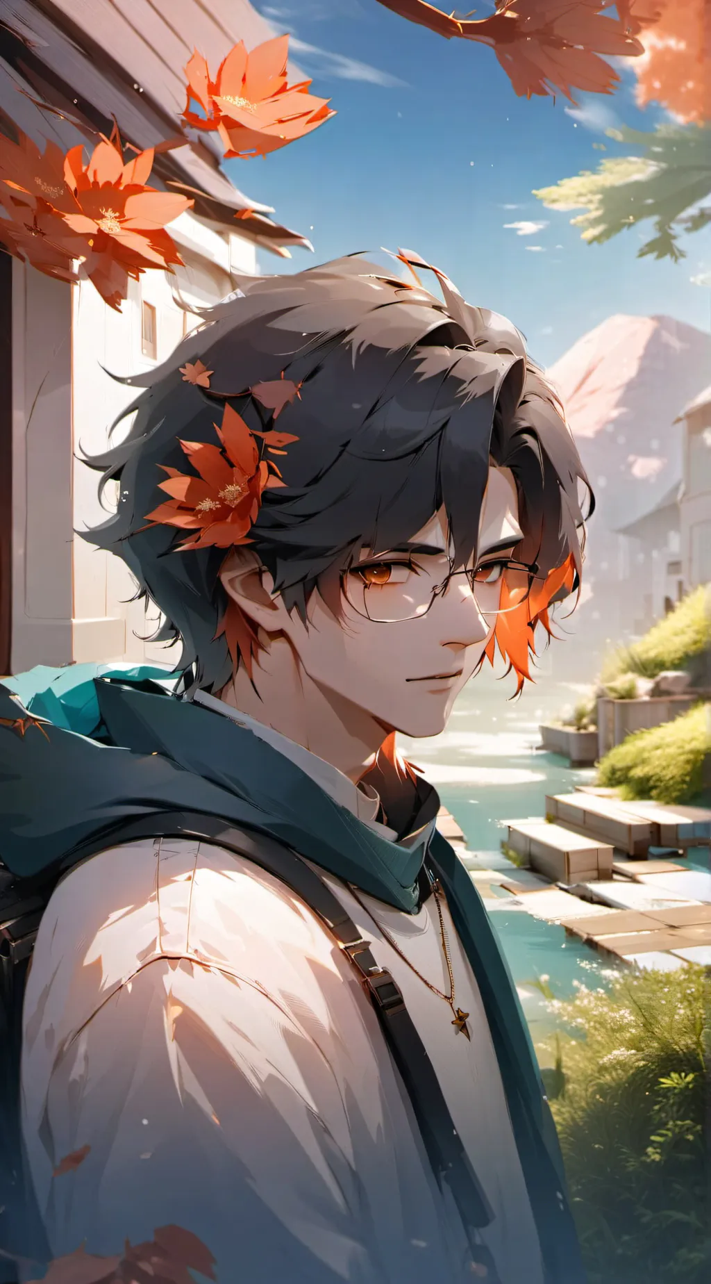 ai character: Hiram  background