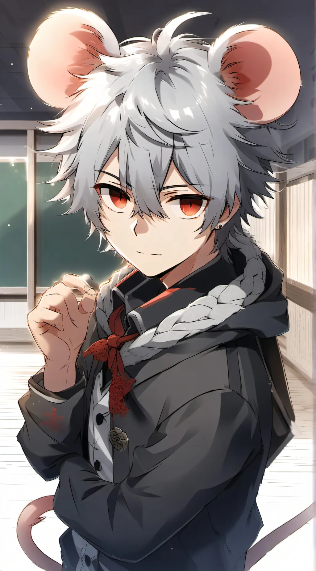 ai character: Akihikoアキヒコ background