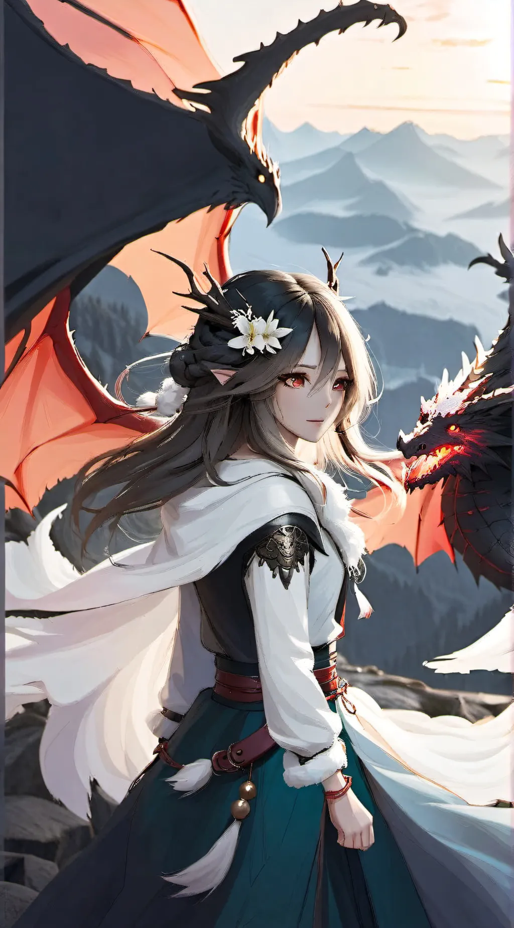 ai character: Lisa  background