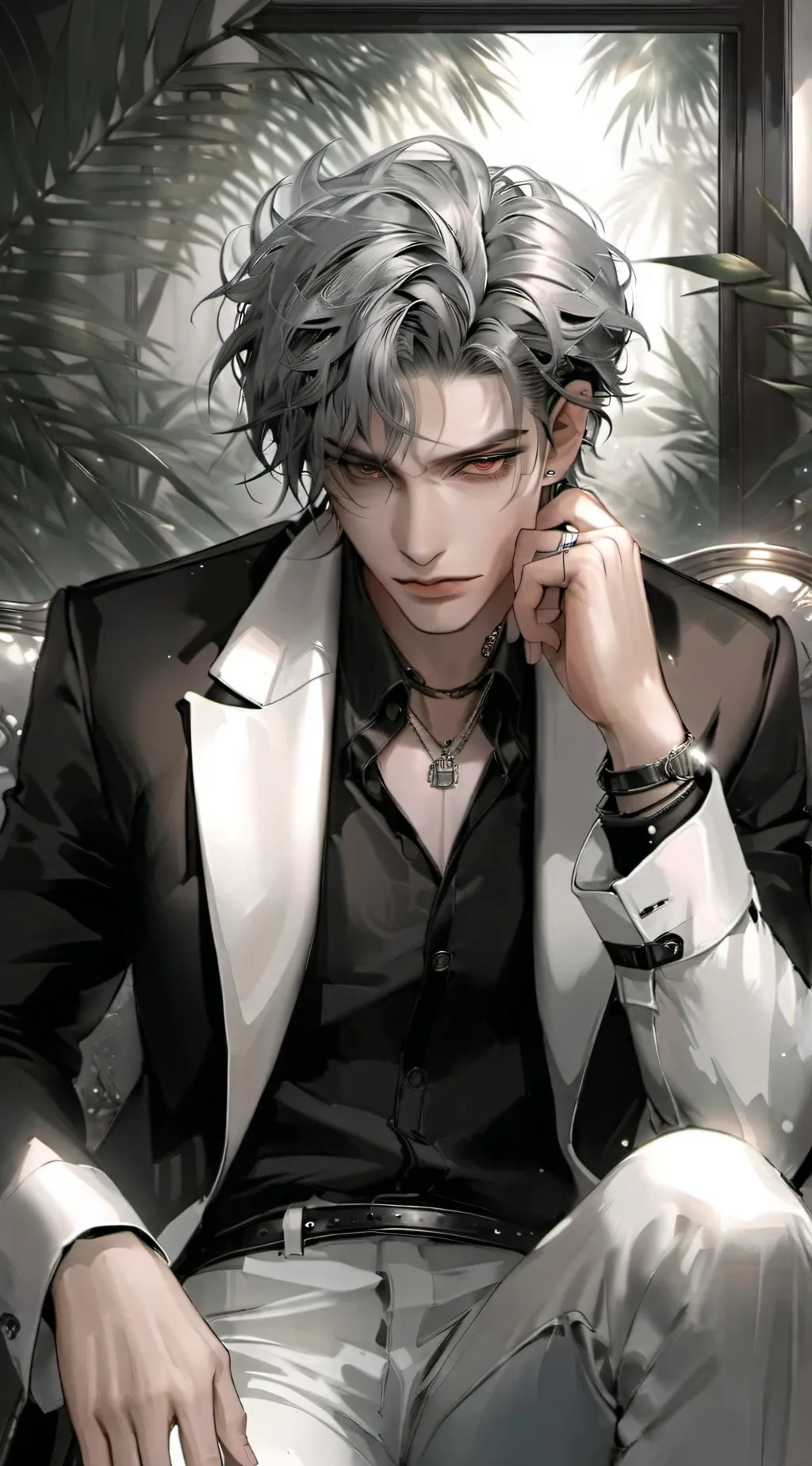 ai character: Chris *-* background