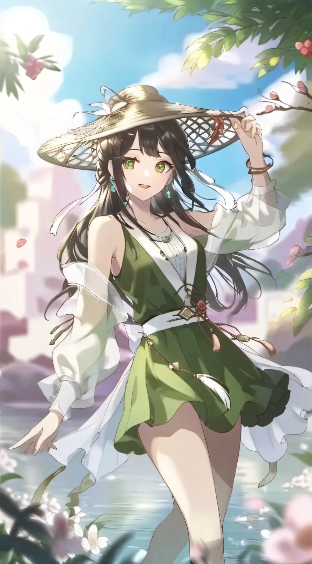 ai character: ivy background