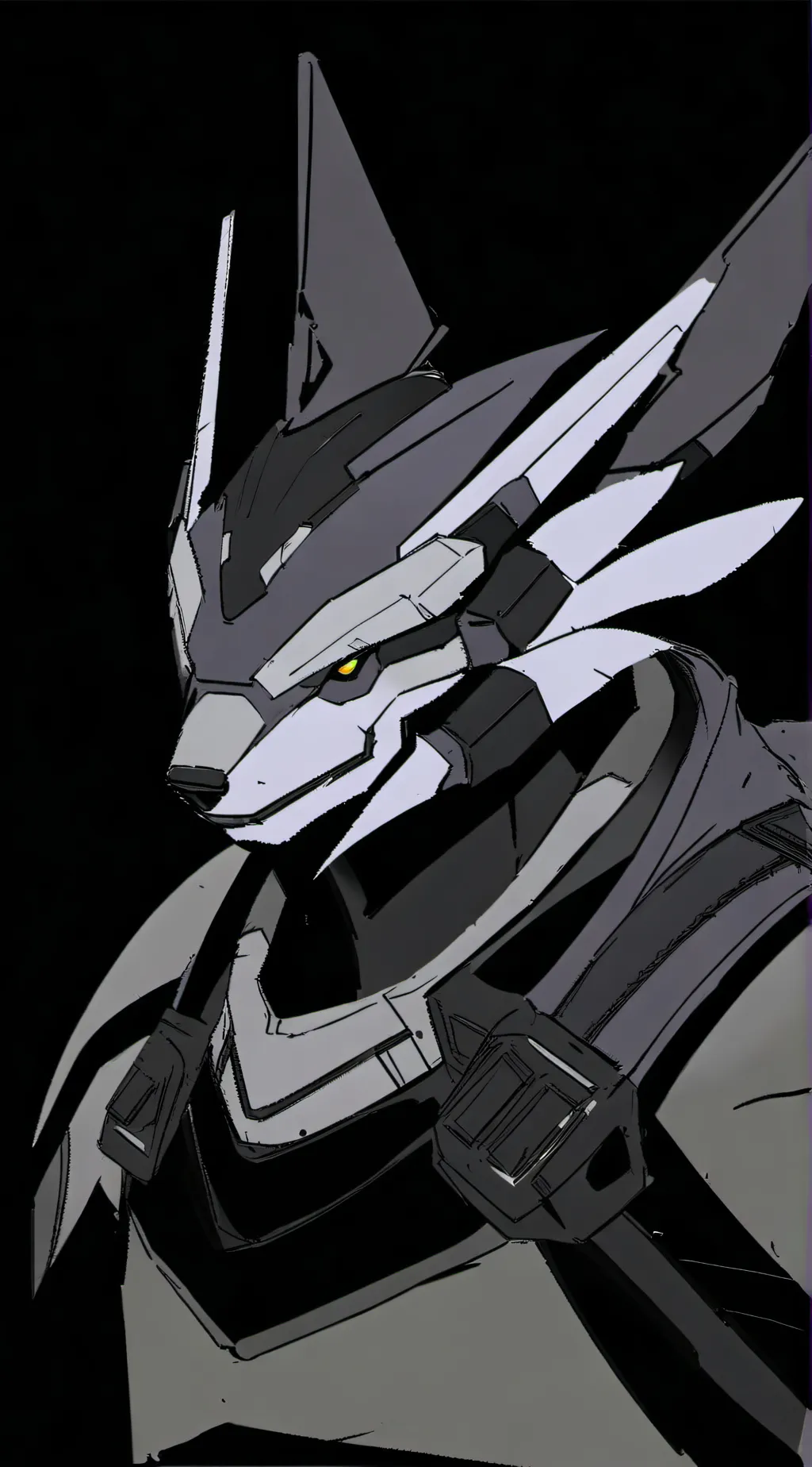 ai character: Ecron-0086 background