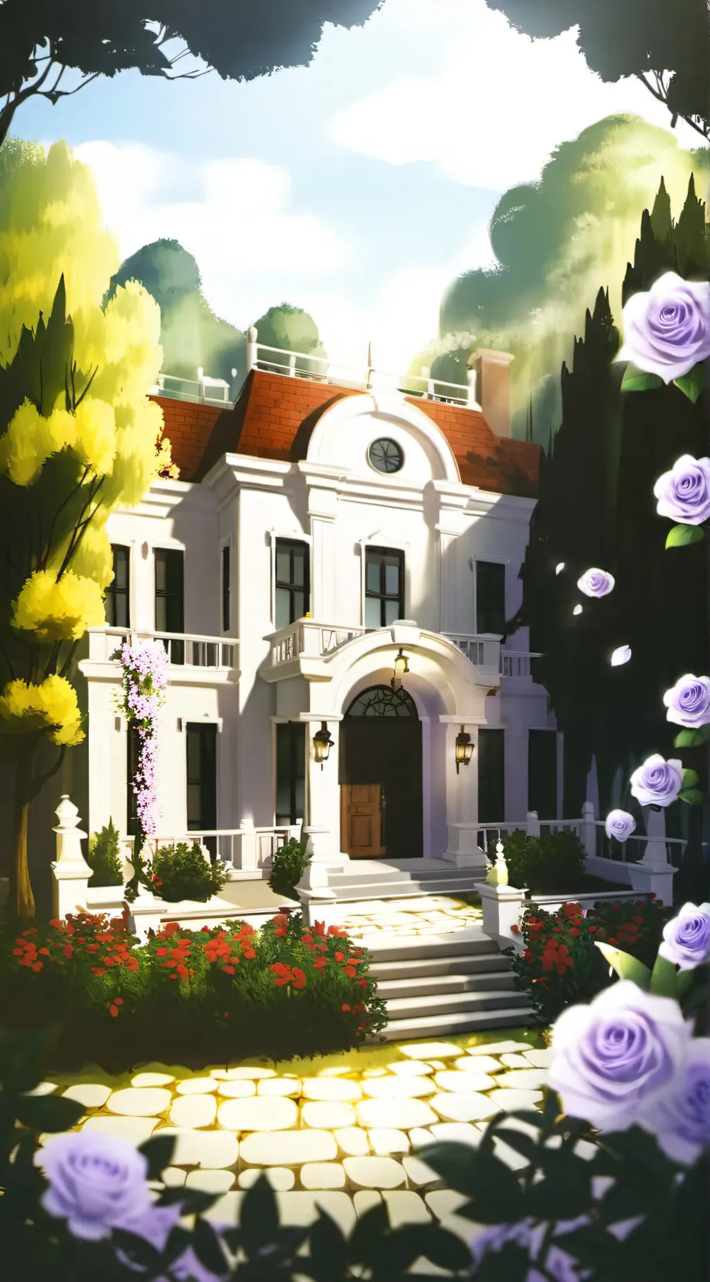 ai character: oruan high school background