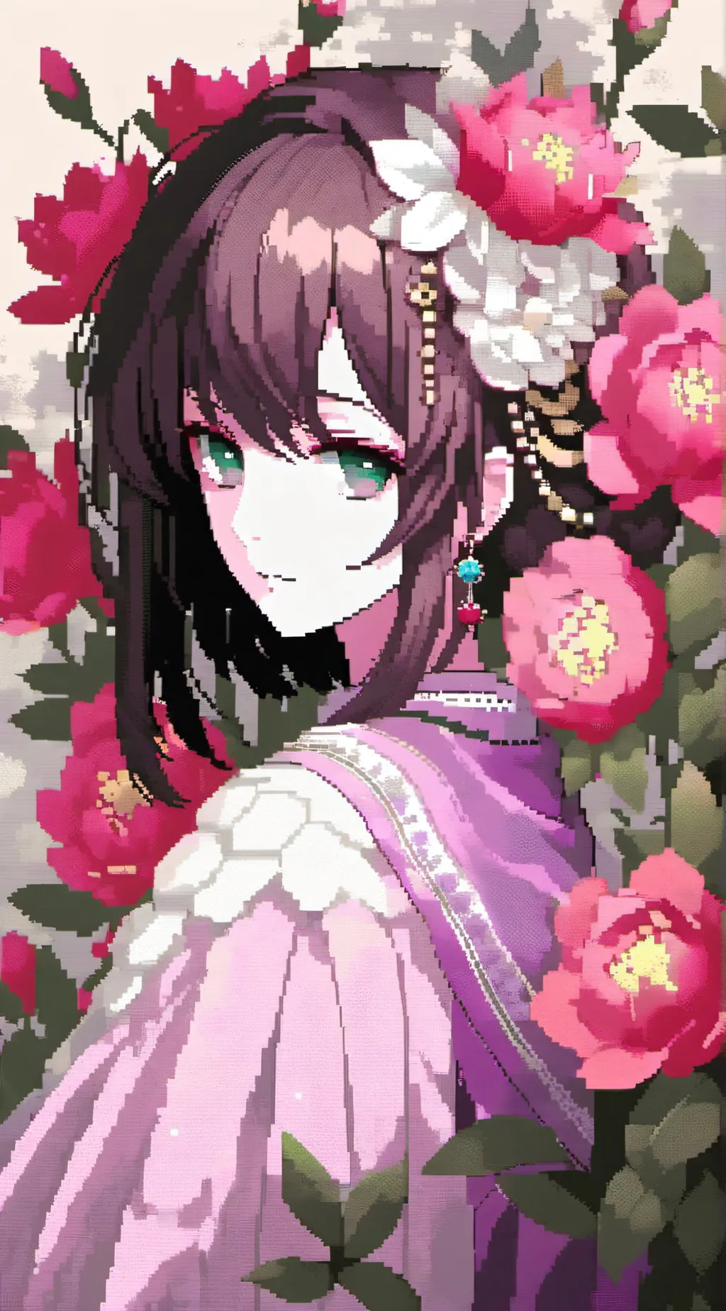 ai character: Nobara meet sukuna background