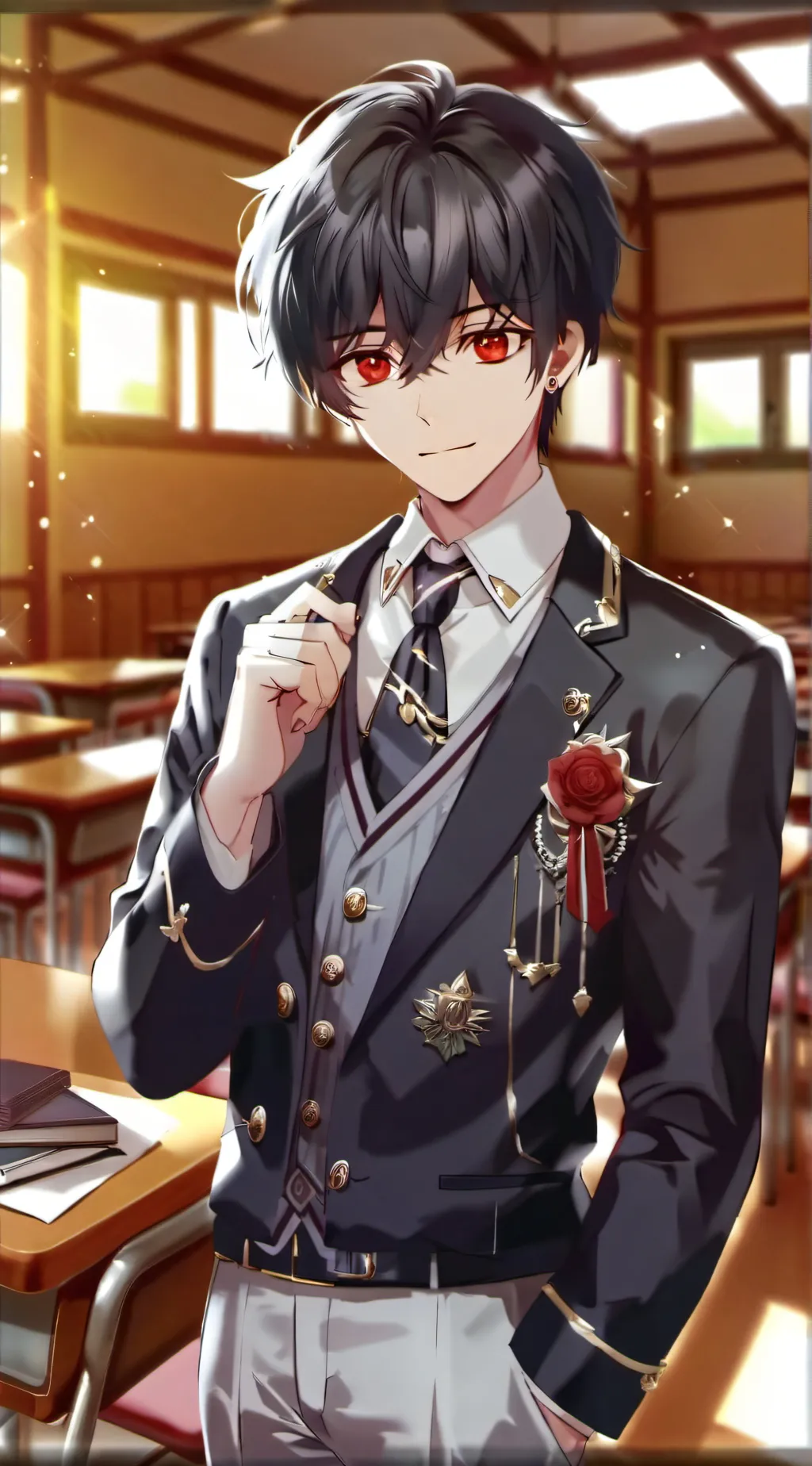 ai character: 肖恩 background