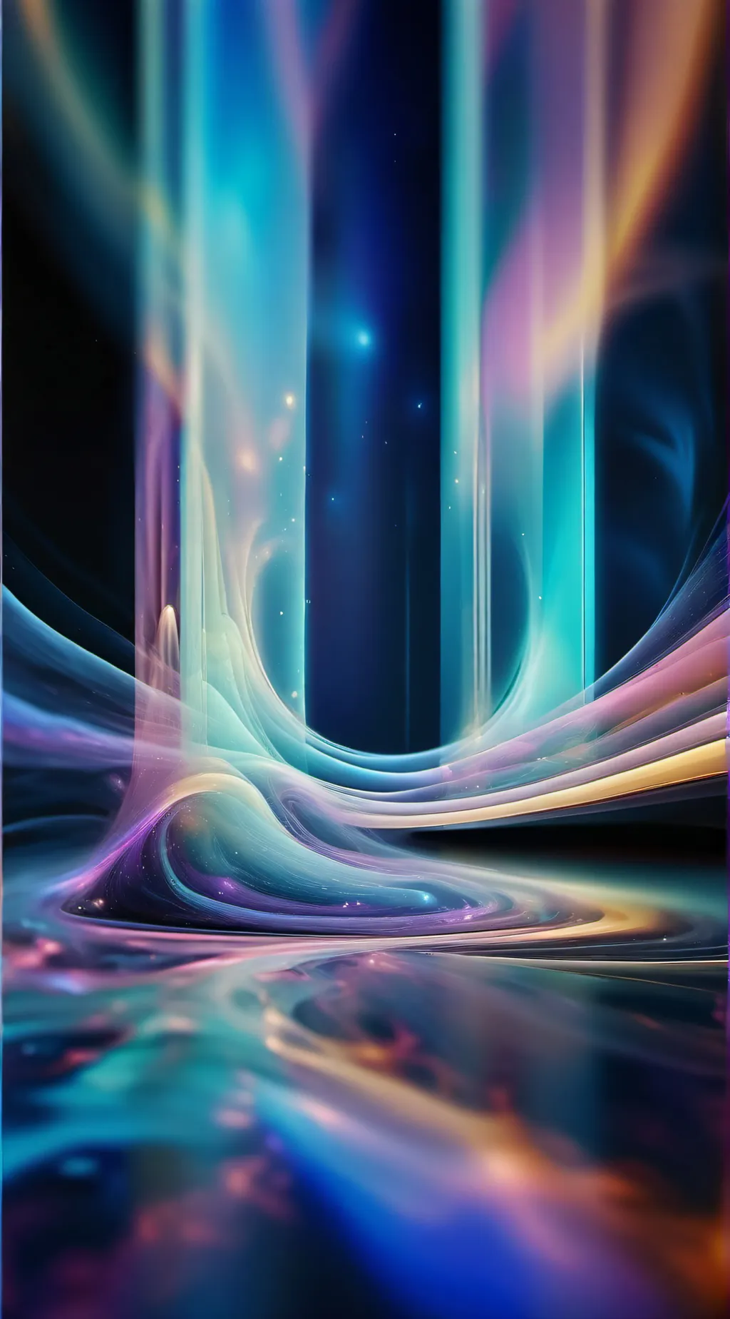 ai character: Aura background