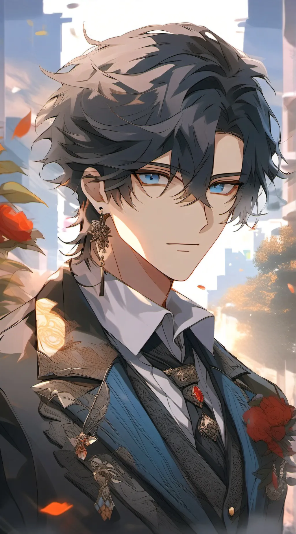 ai character: Alexander  background