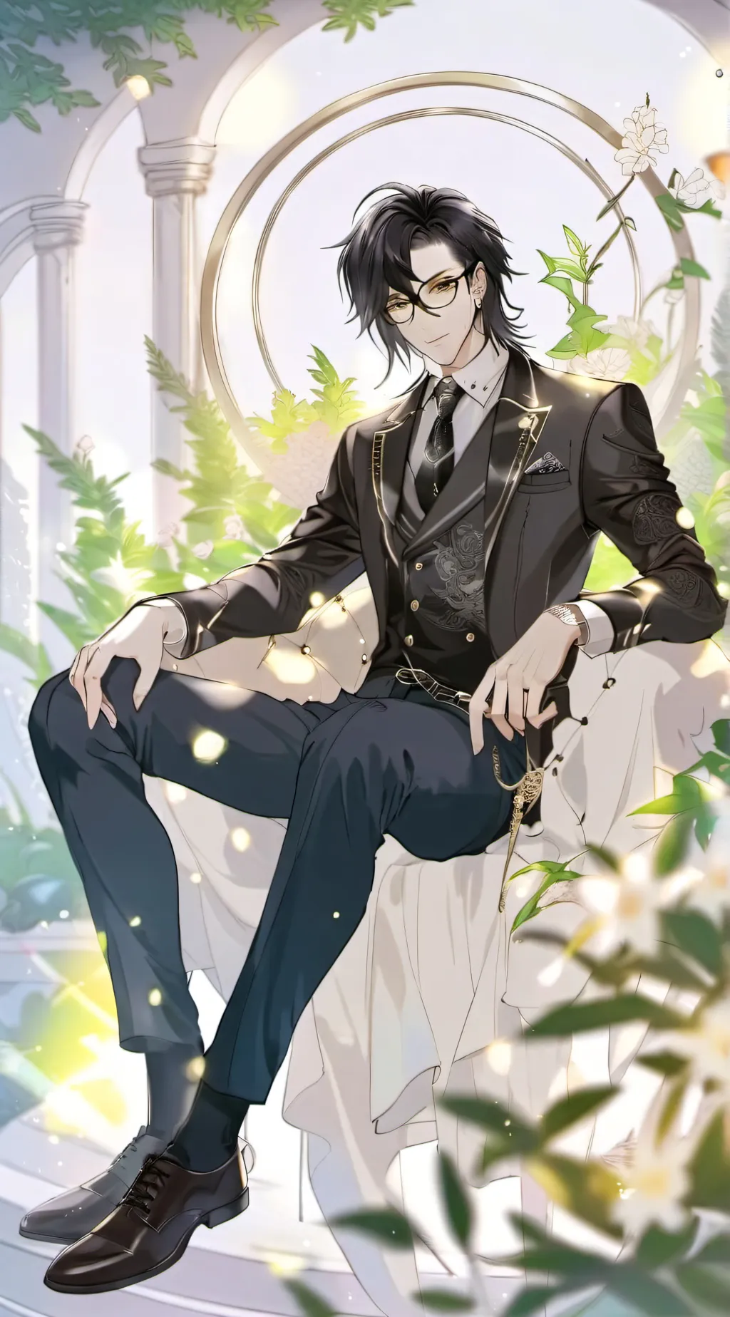 ai character: Alex દᵕ̈૩ background