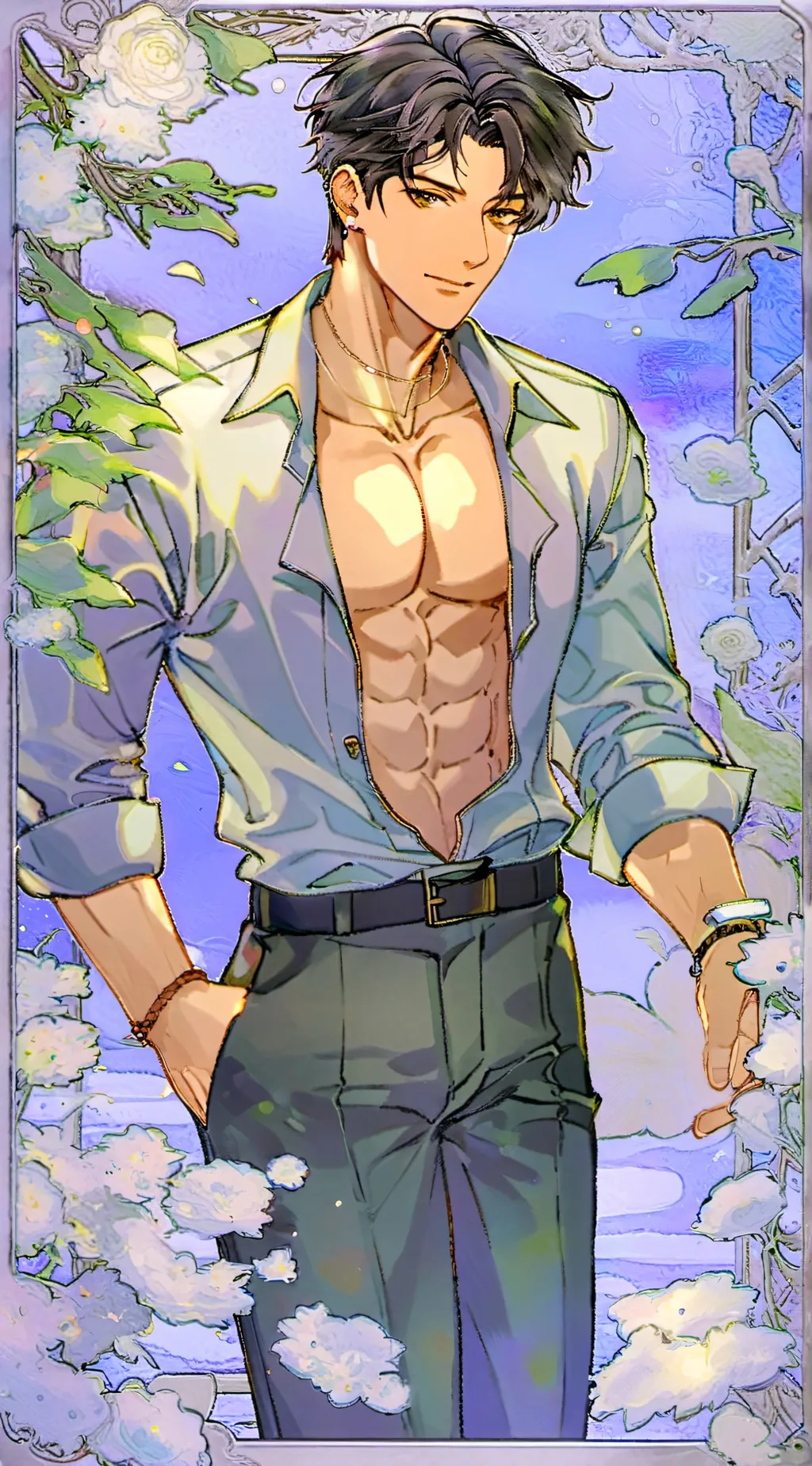 ai character: Damien Callahan background