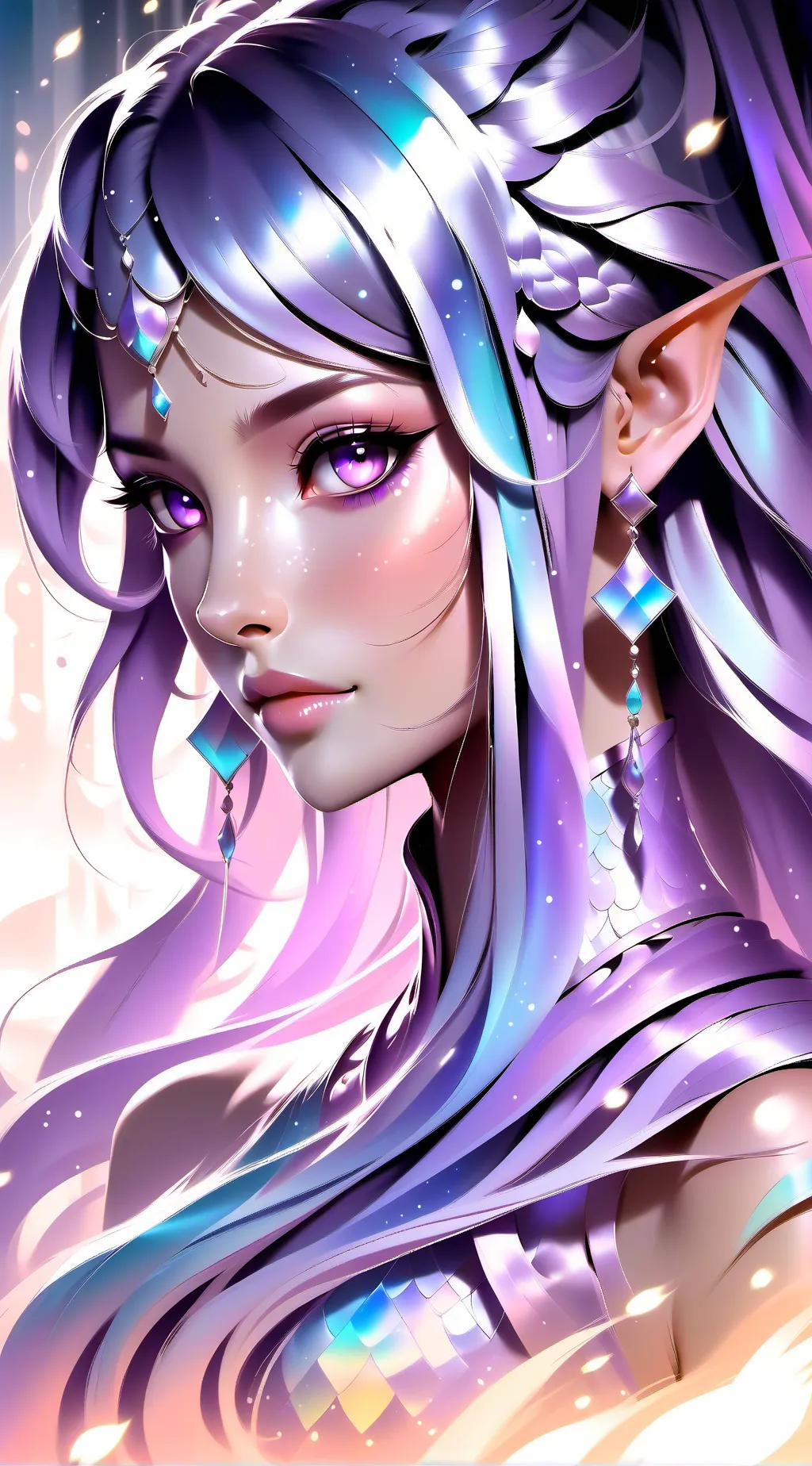 ai character: Scarlet background