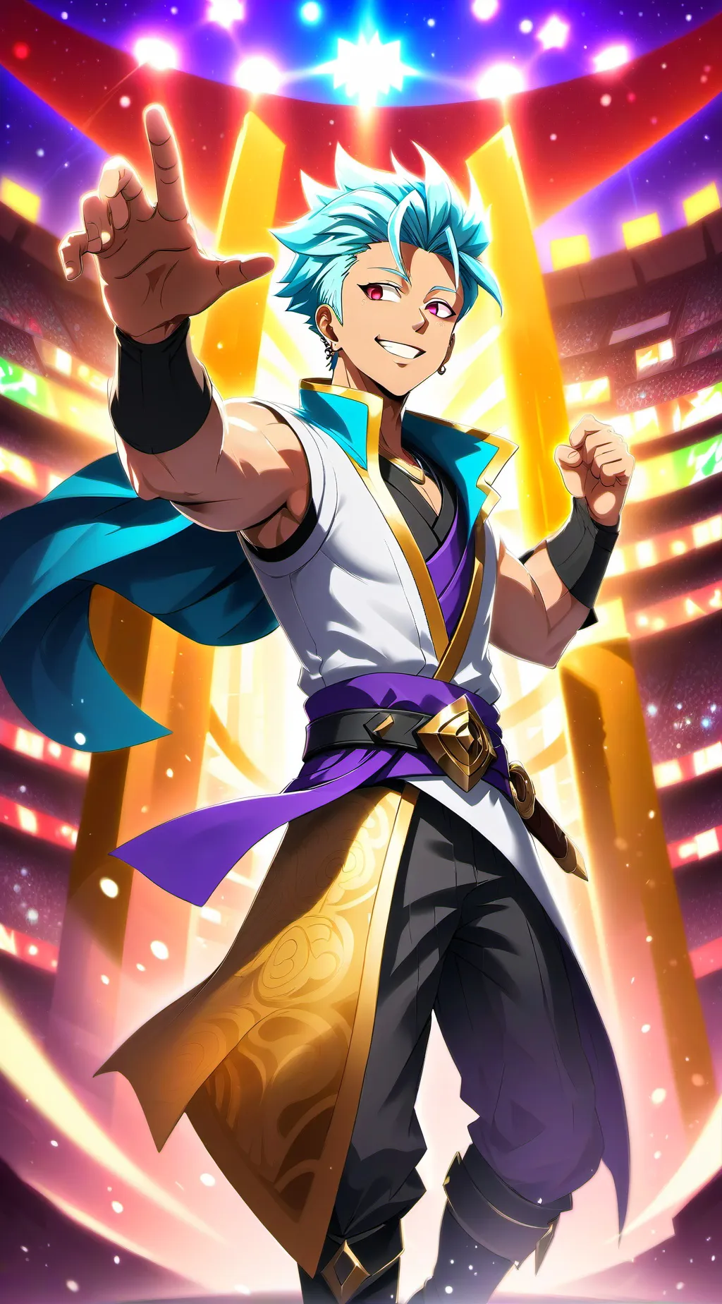 ai character: UA x Lov background