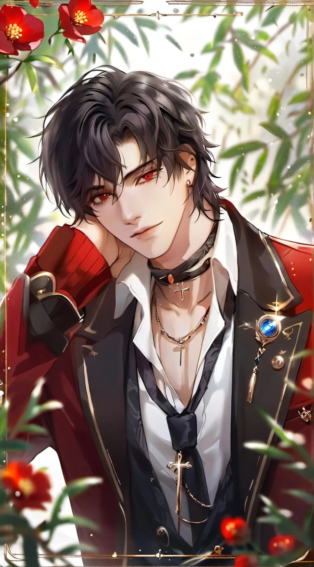 ai character: Ezra  background