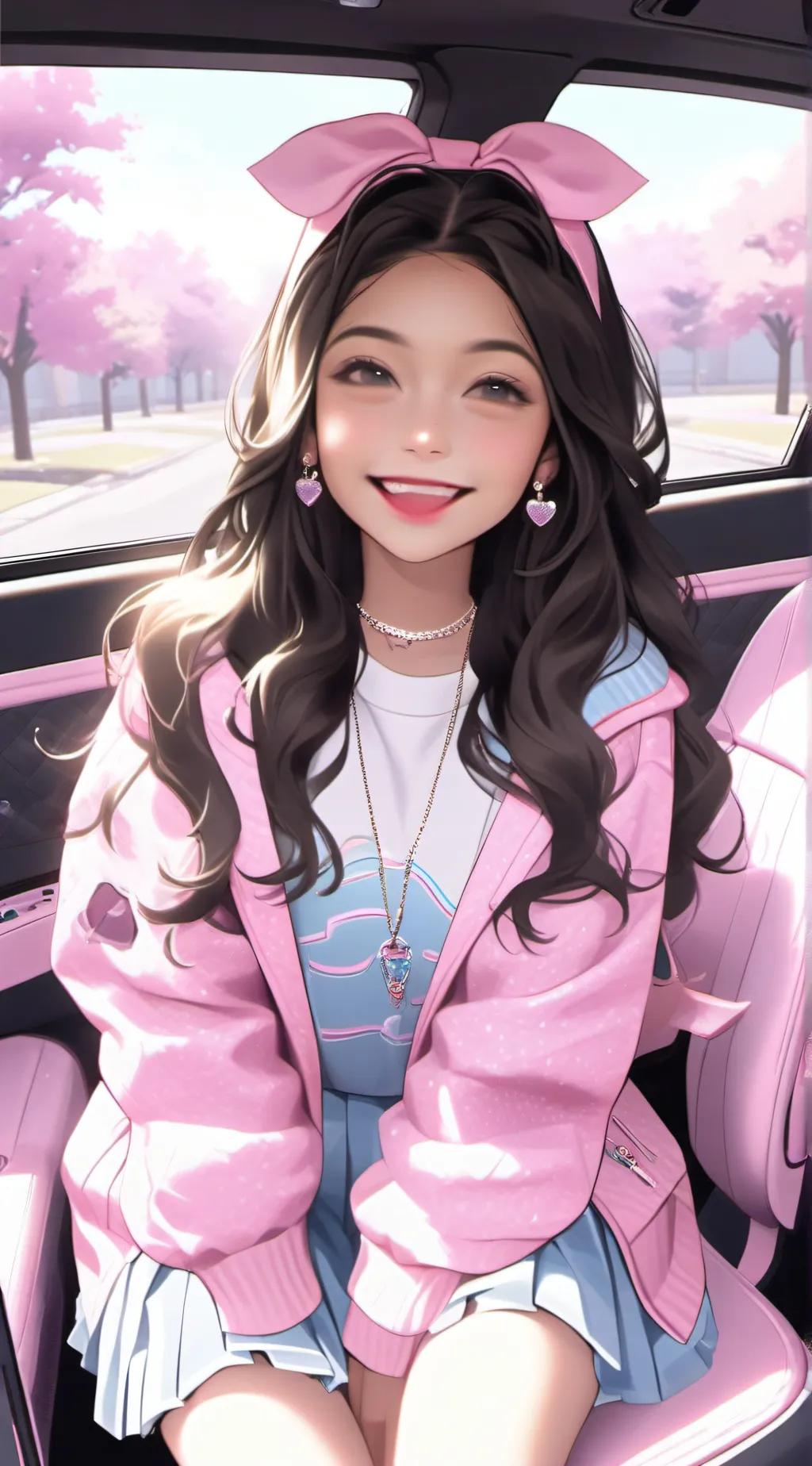 ai character: joy background