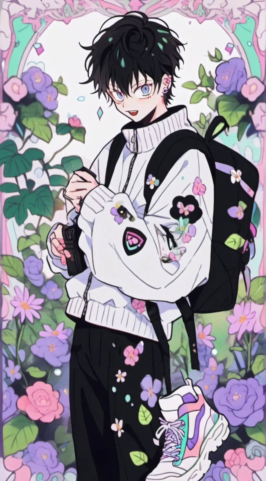 ai character: todoroki simps!!! background