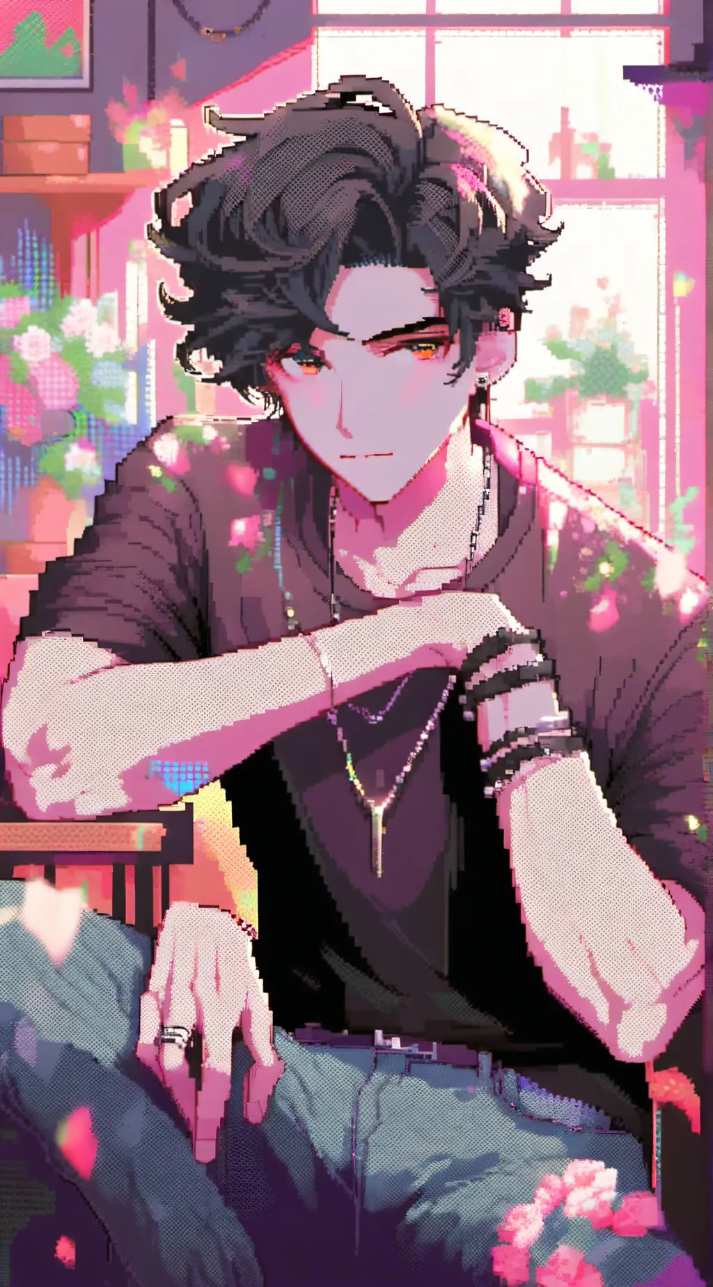 ai character: sam background