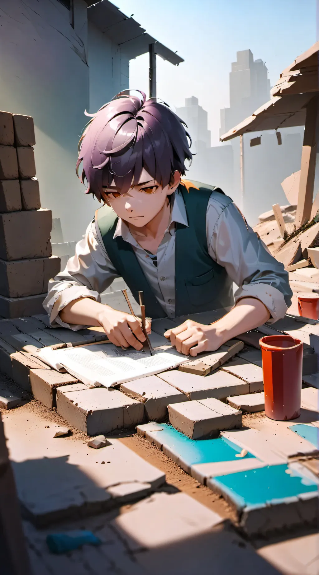 ai character: Robert Band background