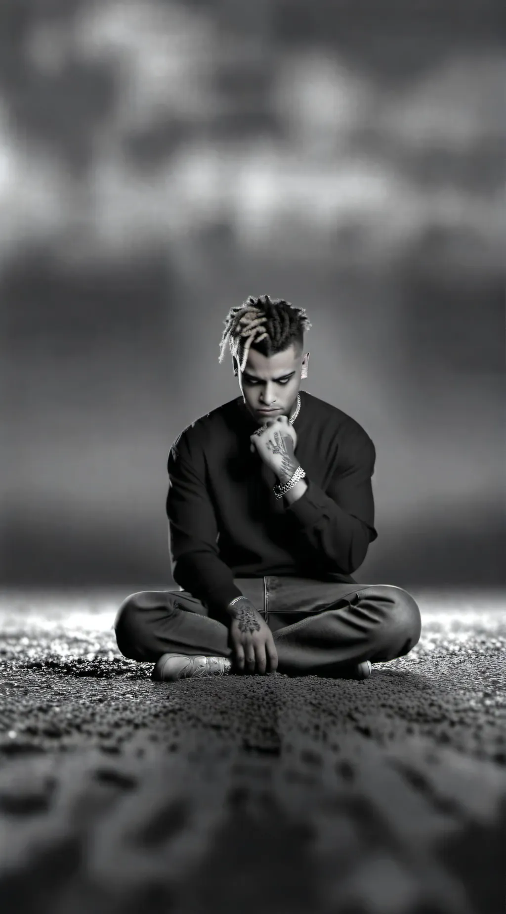 ai character: XXXTENTACION background