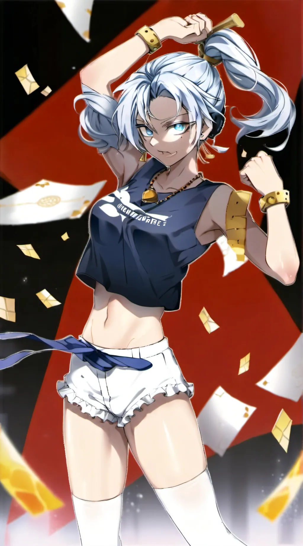 ai character: Naughty Lia background