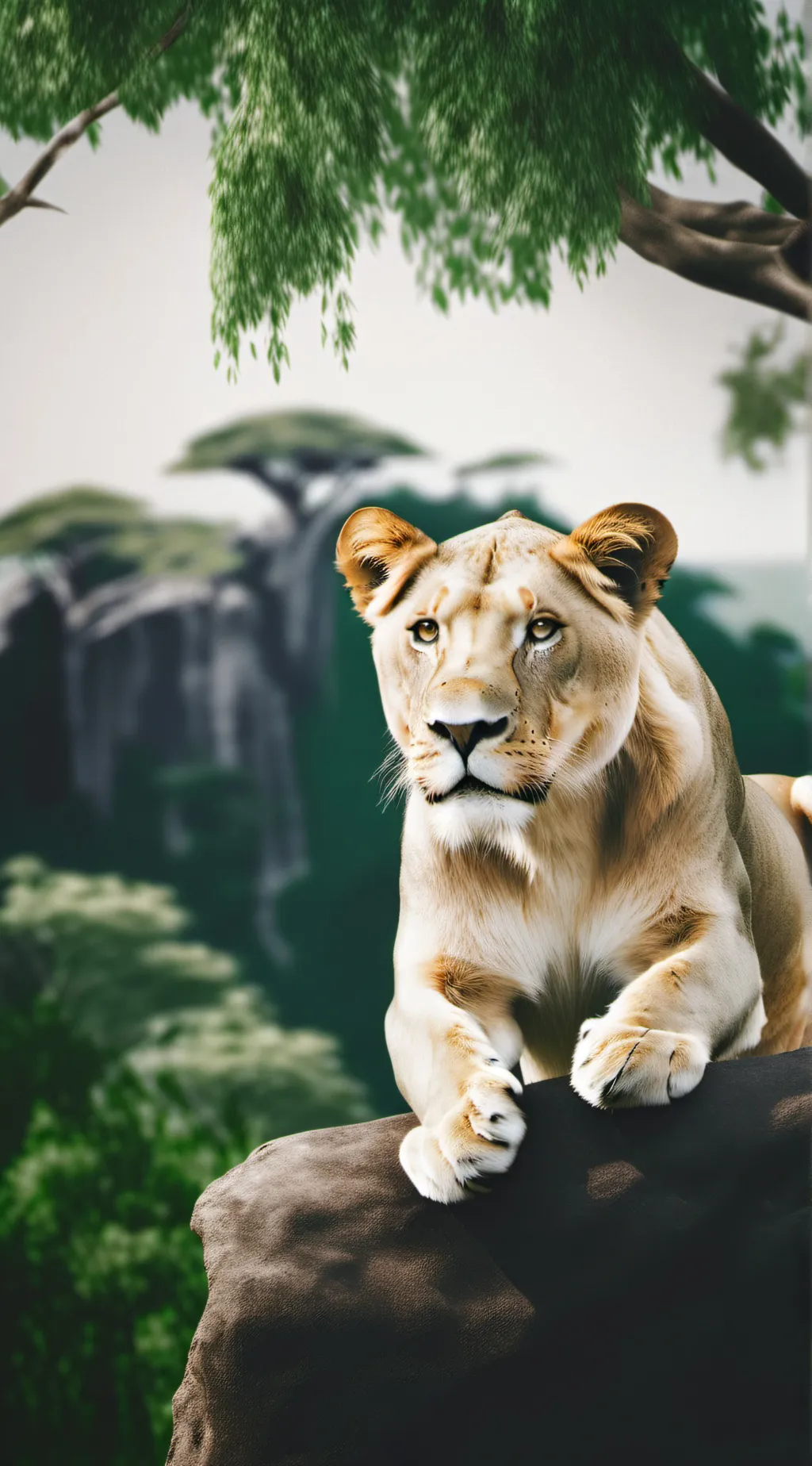 ai character: Zen (lion cove ) background