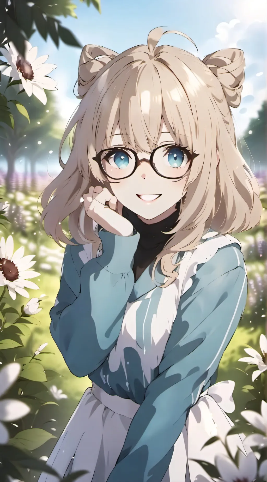 ai character: Brainrot queen background