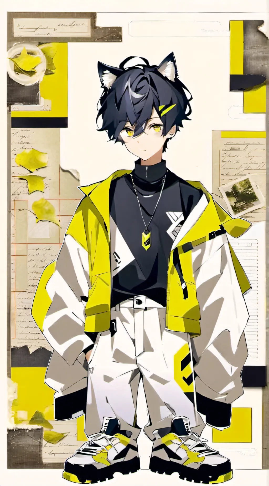 ai character: Xiao  background