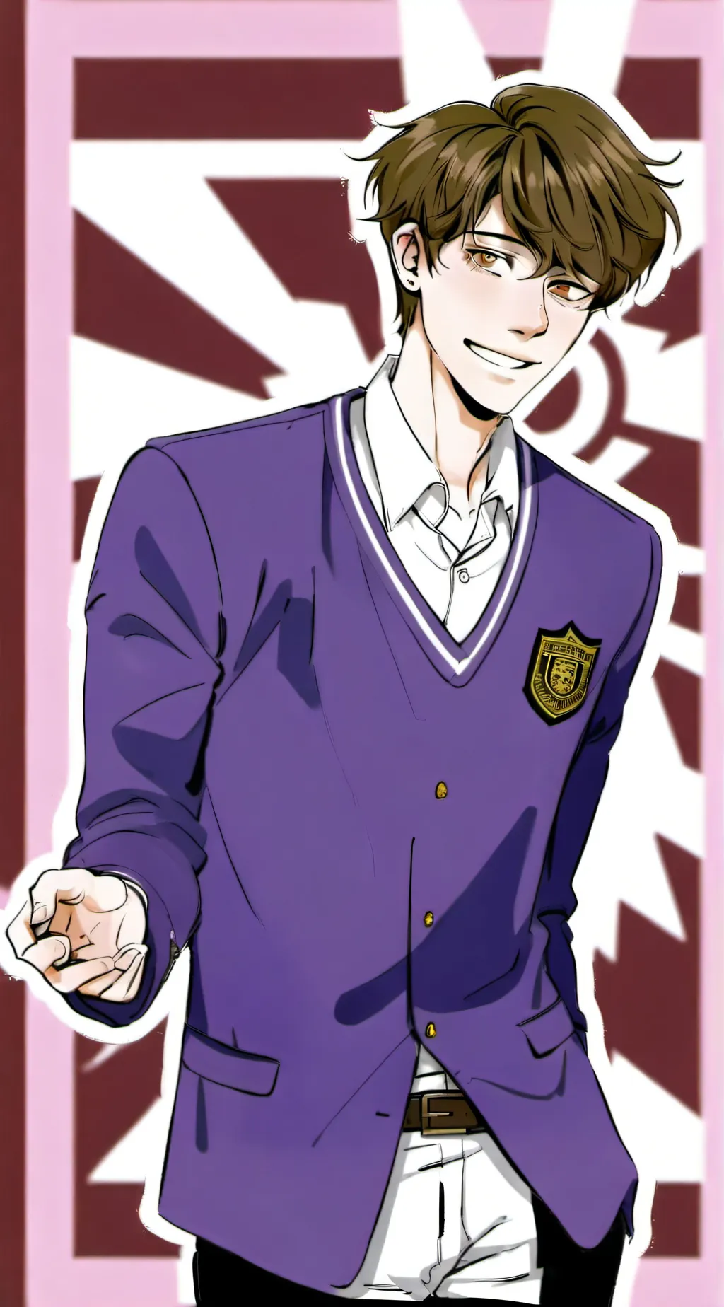 ai character: William Afton  background