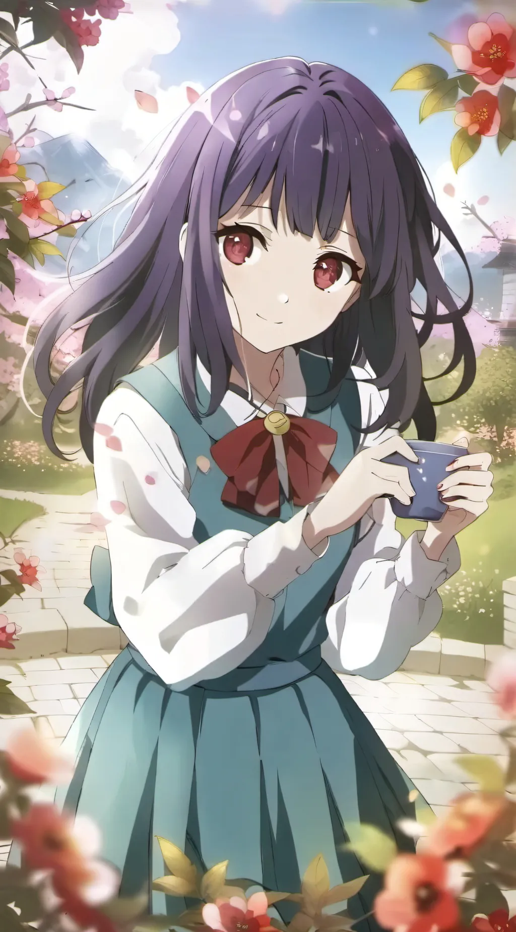 ai character: Luna background