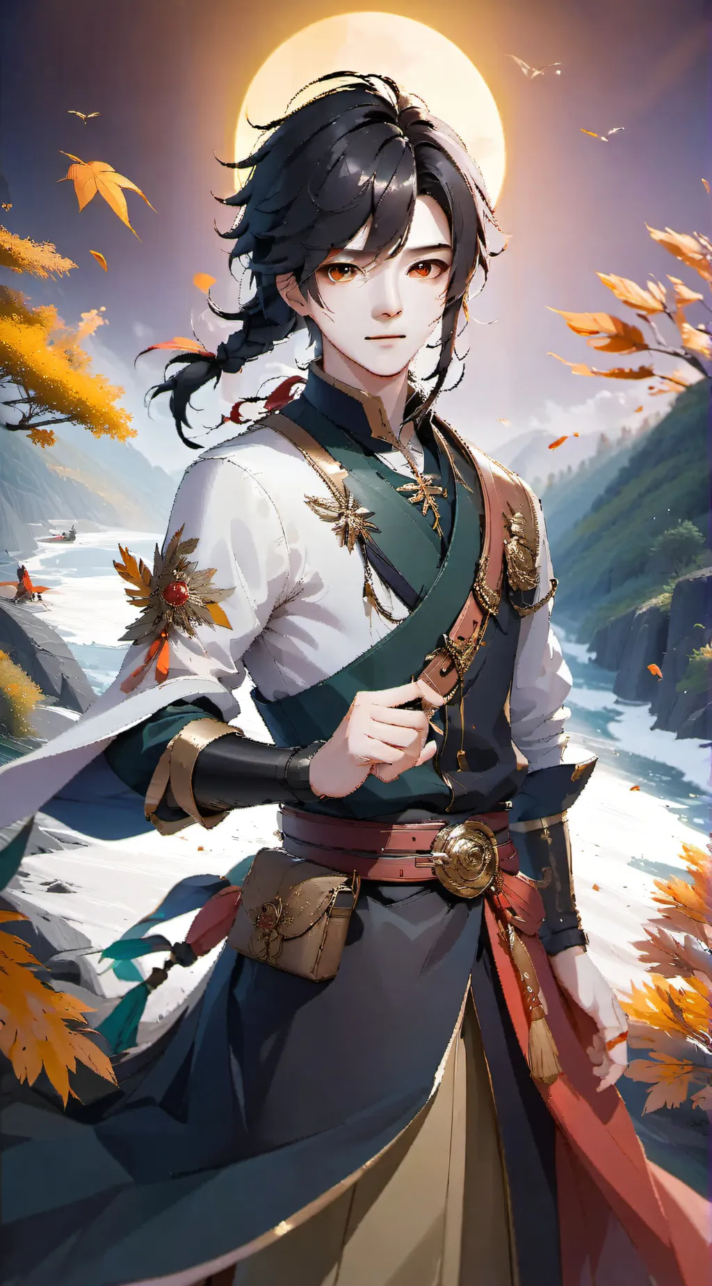 ai character: Aaron background