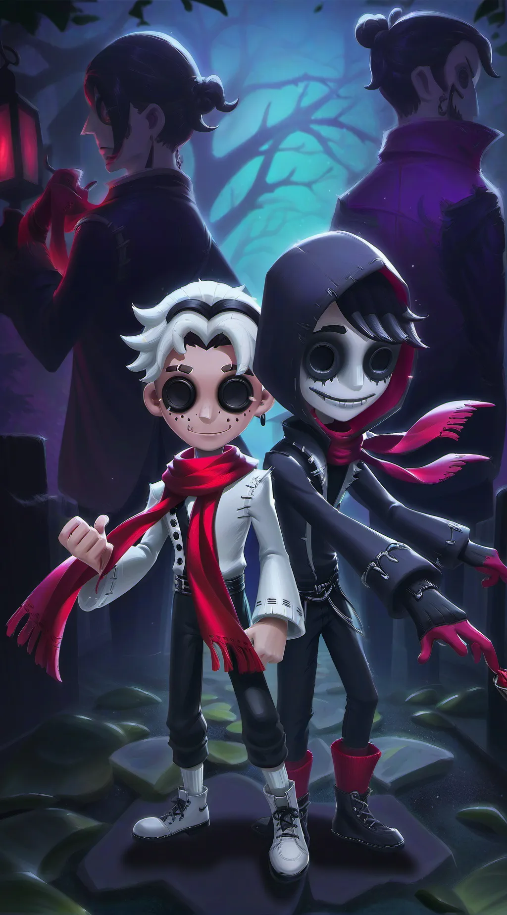 ai character: razzle & dazzle  background