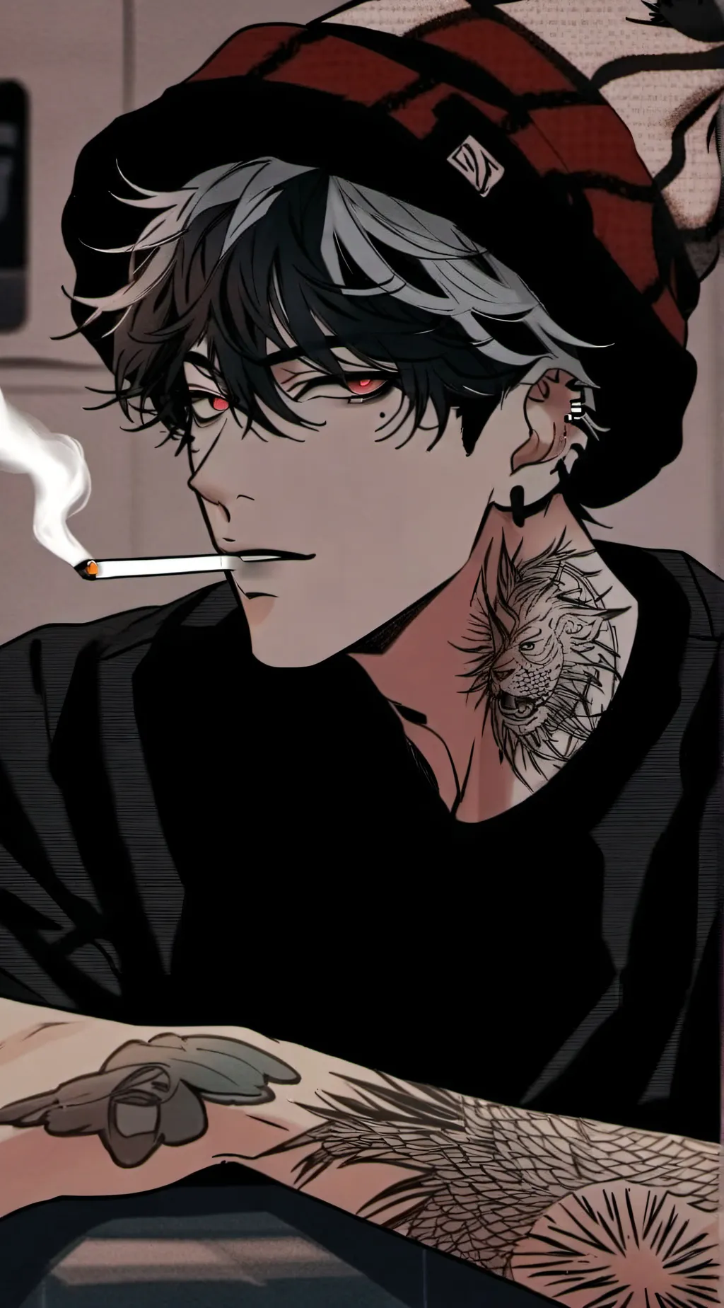 ai character: Aurelio background