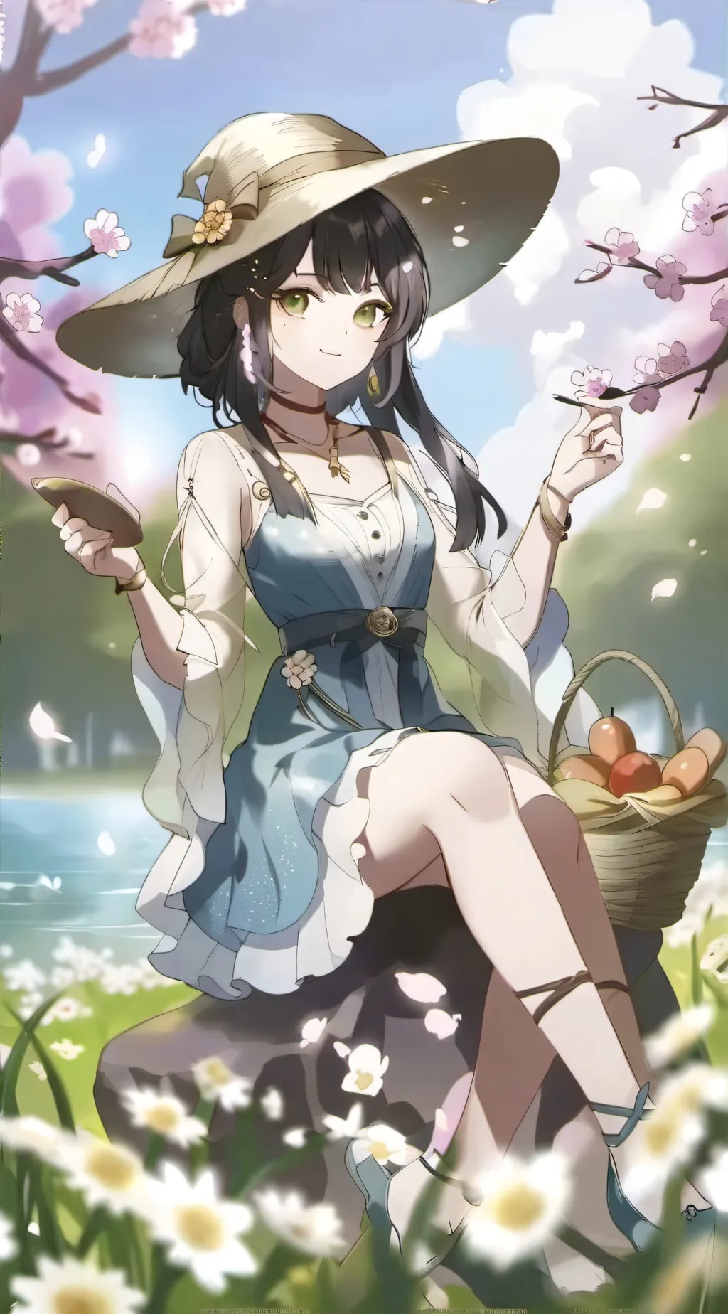 ai character: Lya🥰 background