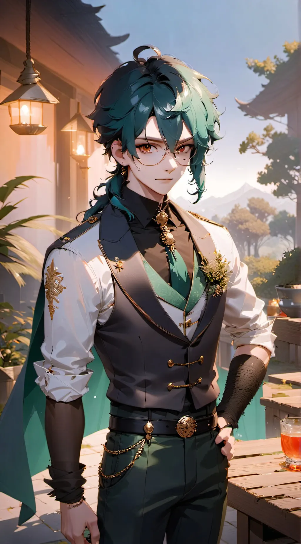 ai character: Cameron background