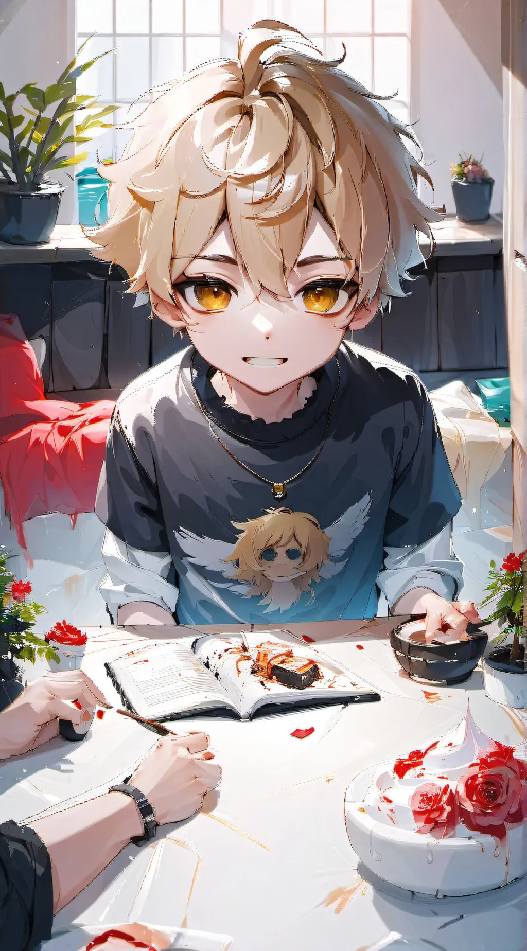 ai character: Felix background