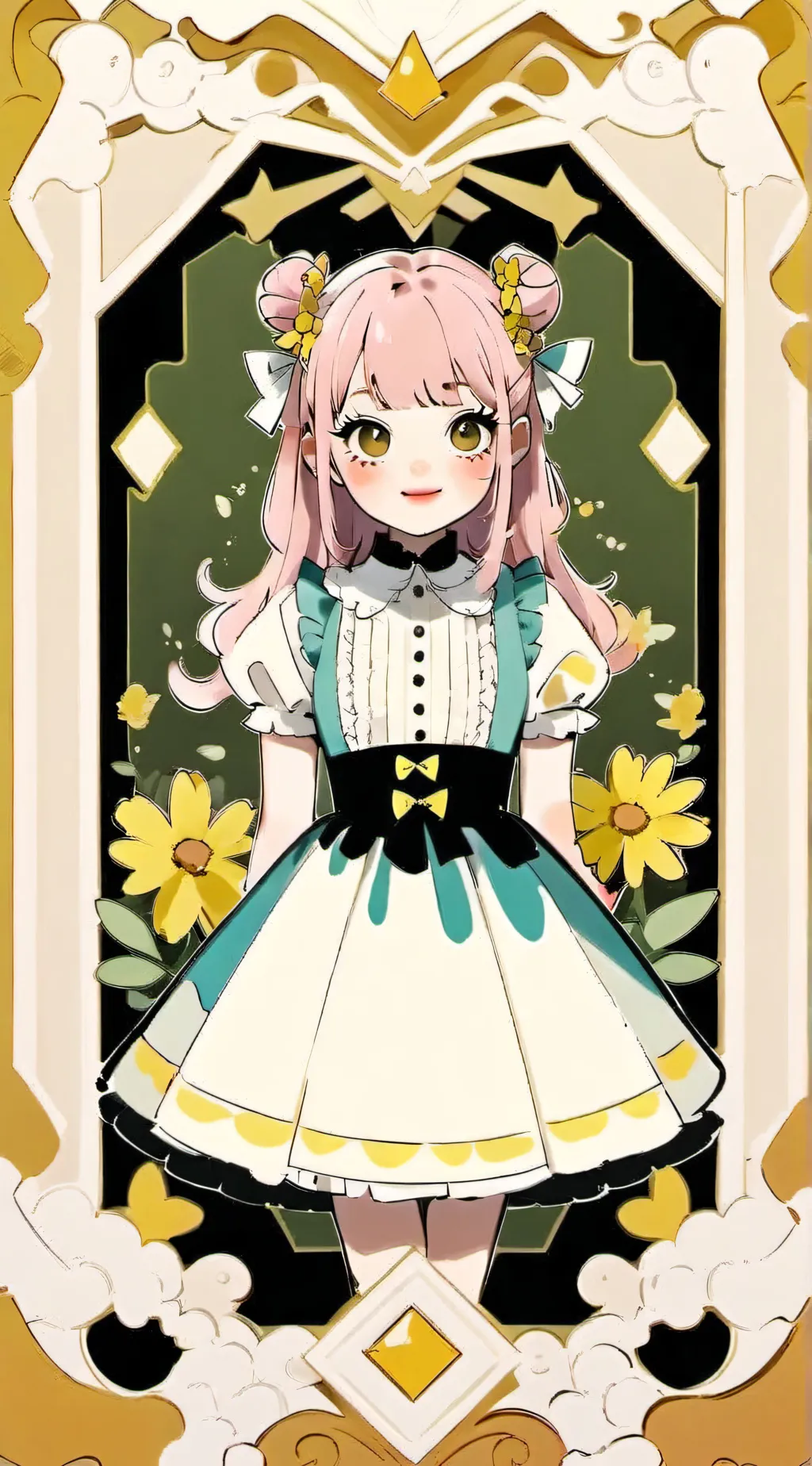 ai character: HH BUT YOU Melanie background