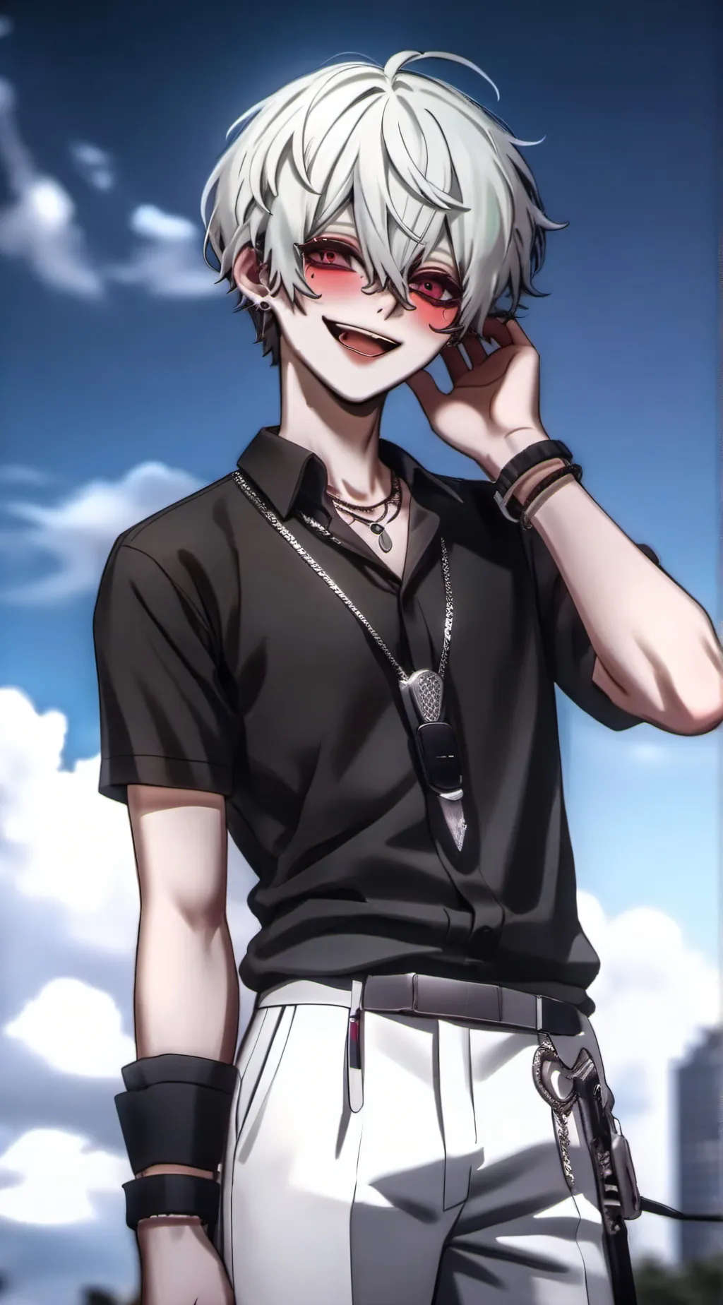 ai character: Ash background