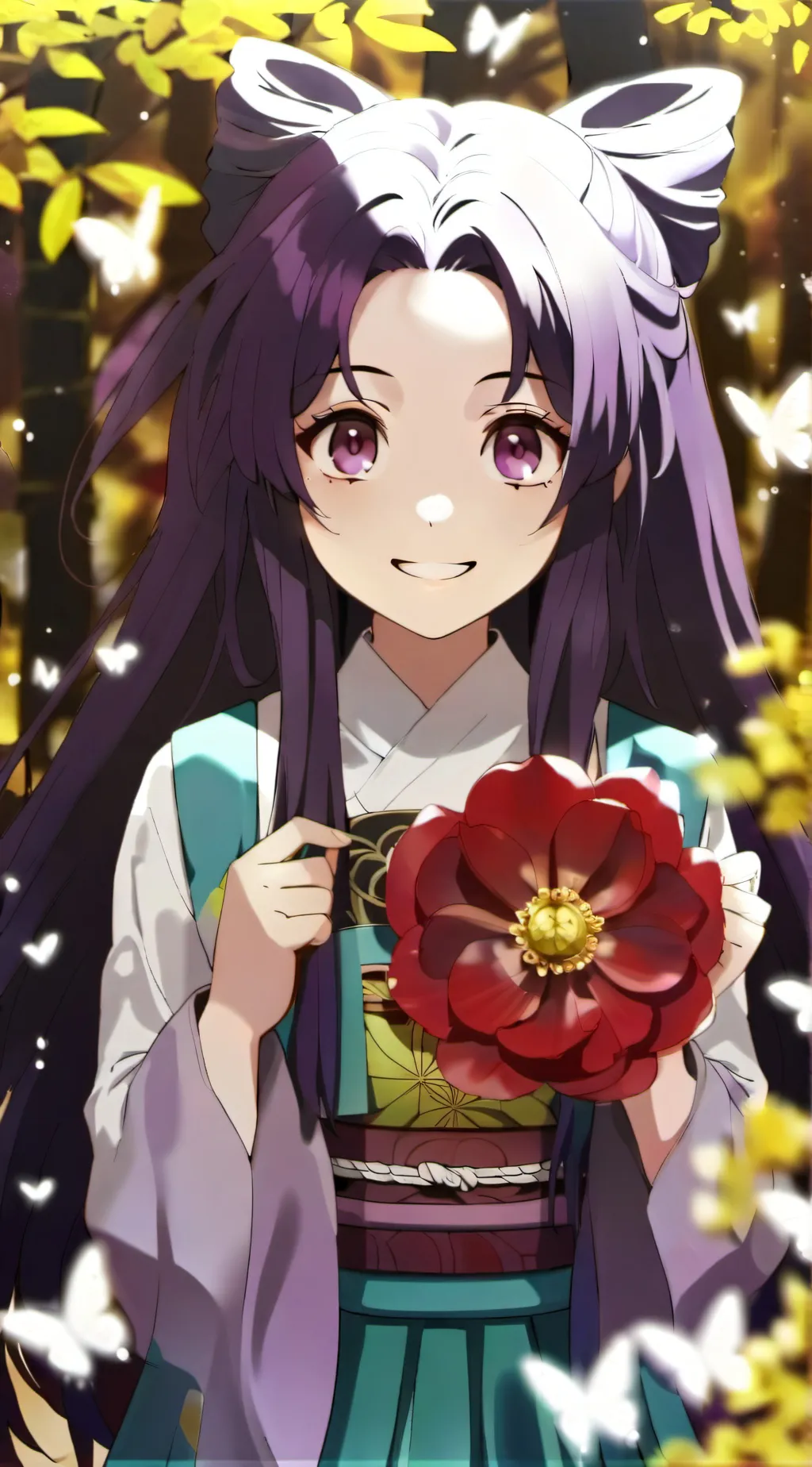 ai character: shinobu kocho background