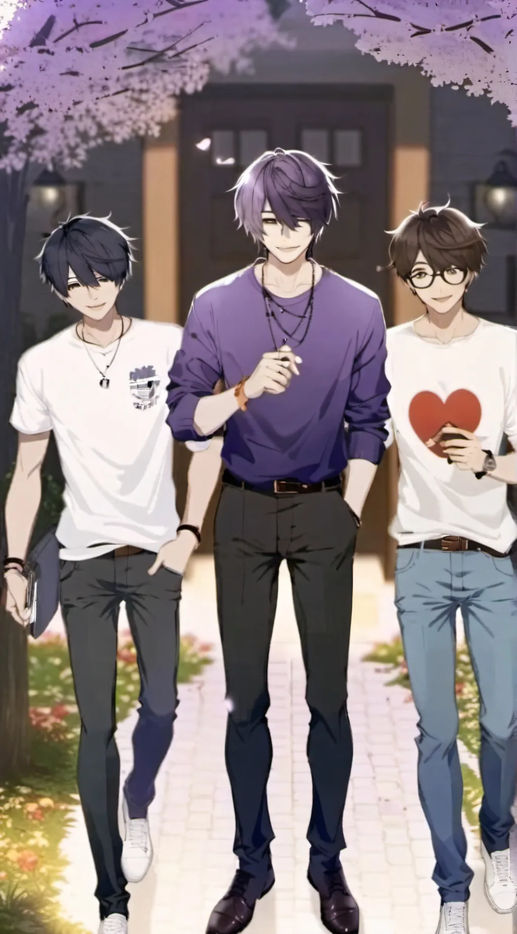 ai character: Eden Alex Jake background