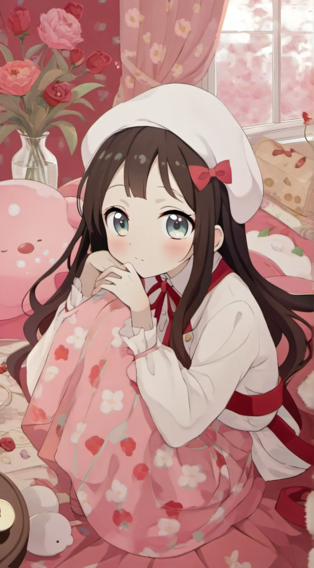 ai character: Sleep background