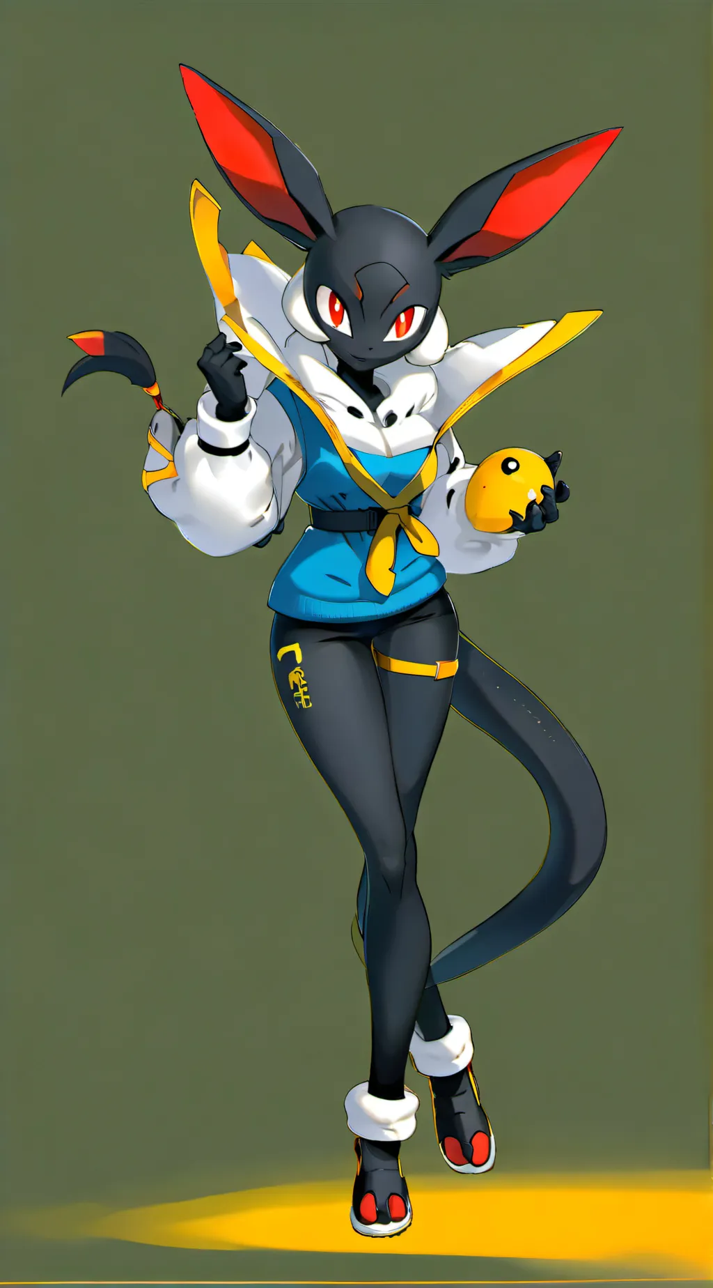 ai character: ivory  background