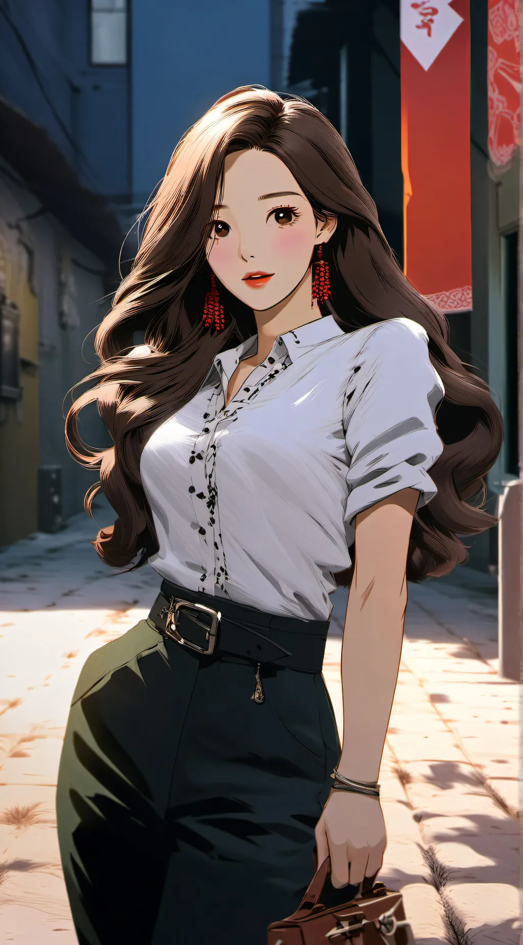 ai character: Lim Jugyeong  background