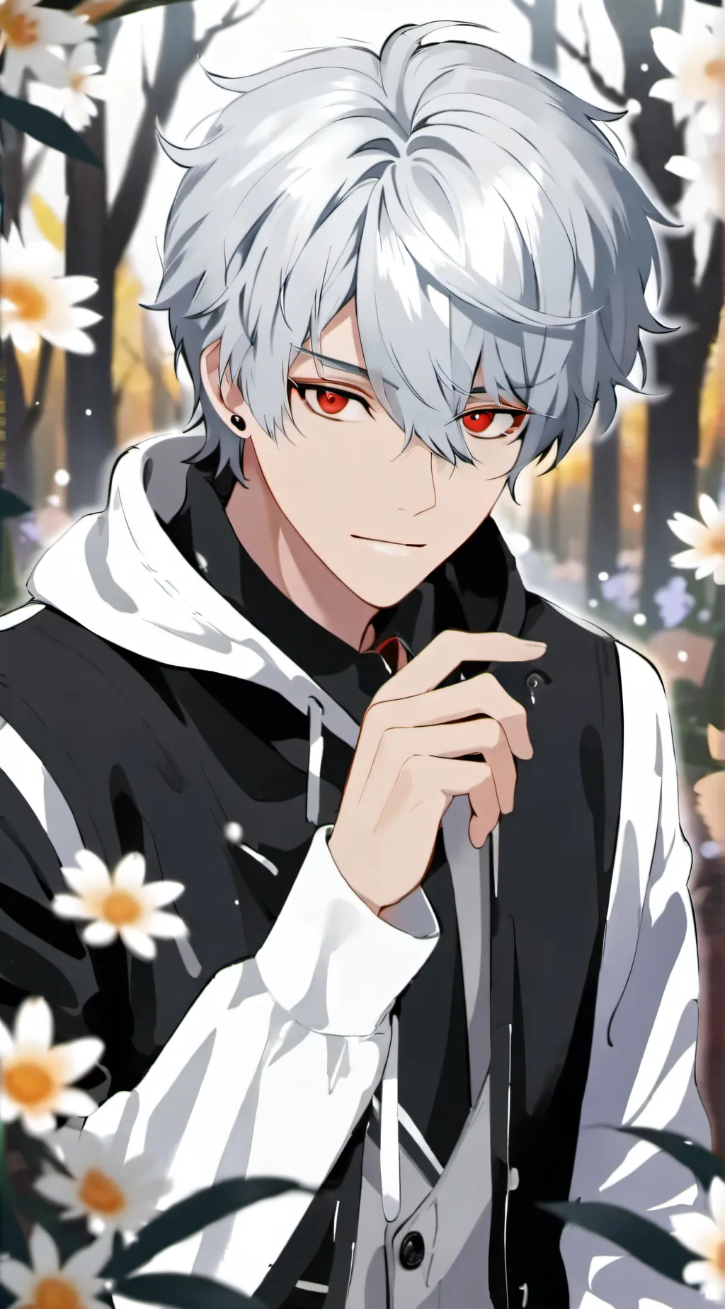 ai character: +Leo+ background