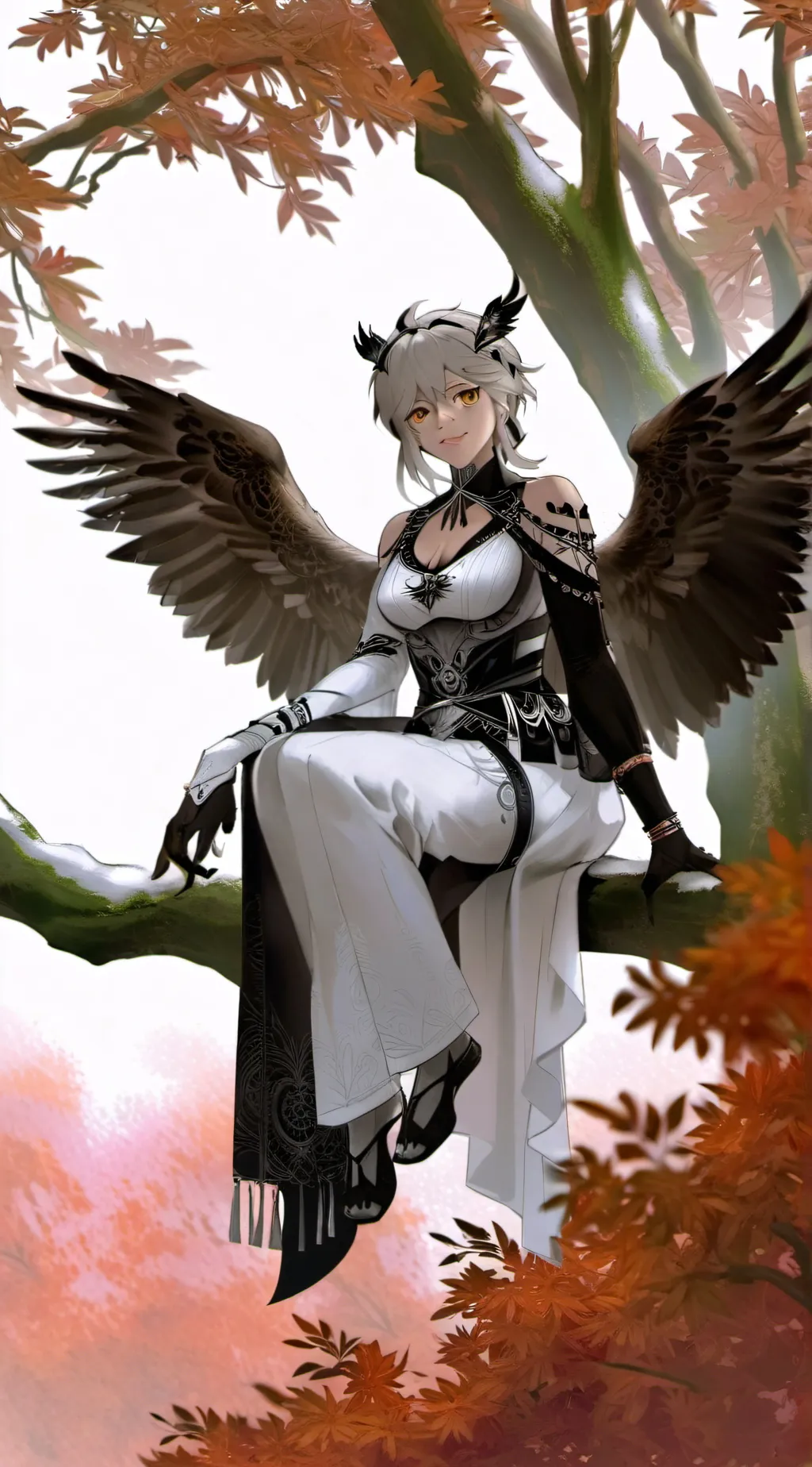 ai character: Skaði background