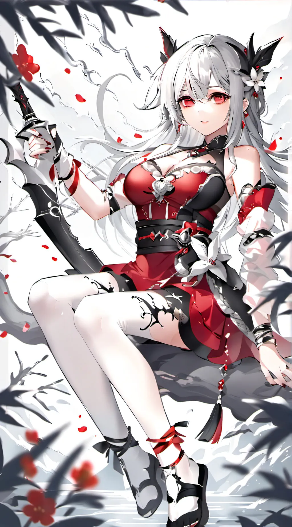 ai character: lily background